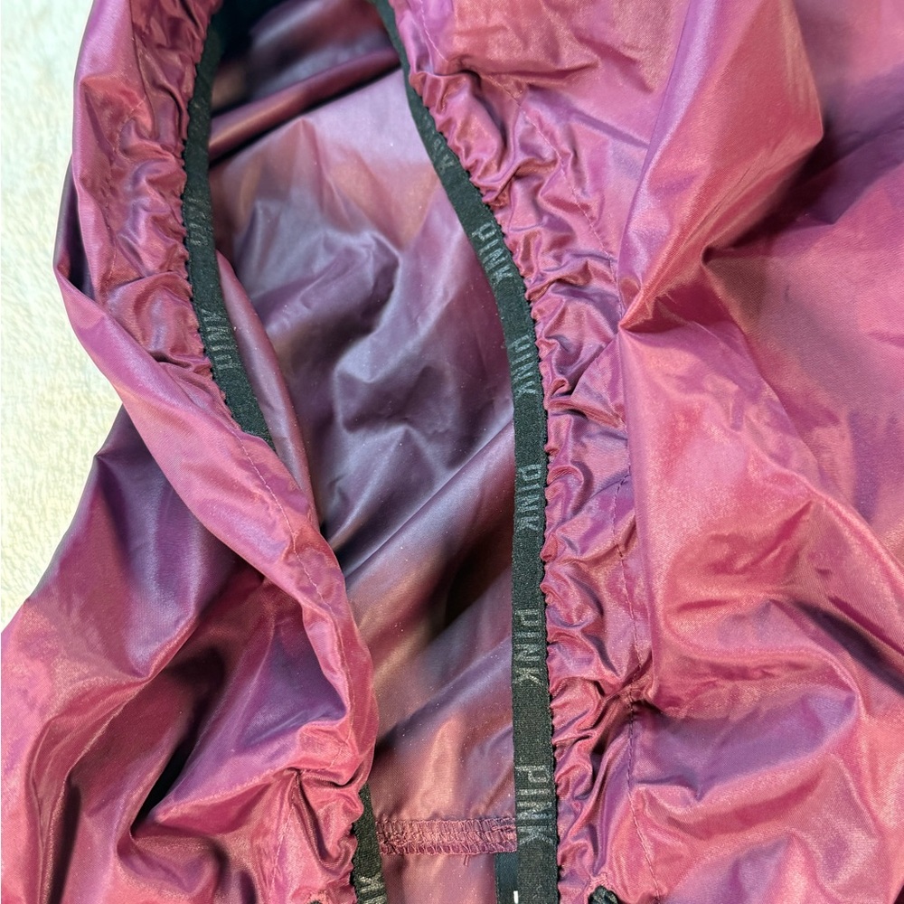 PINK Victoria's Secret Maroon Jacket XS - Picture 6 of 12